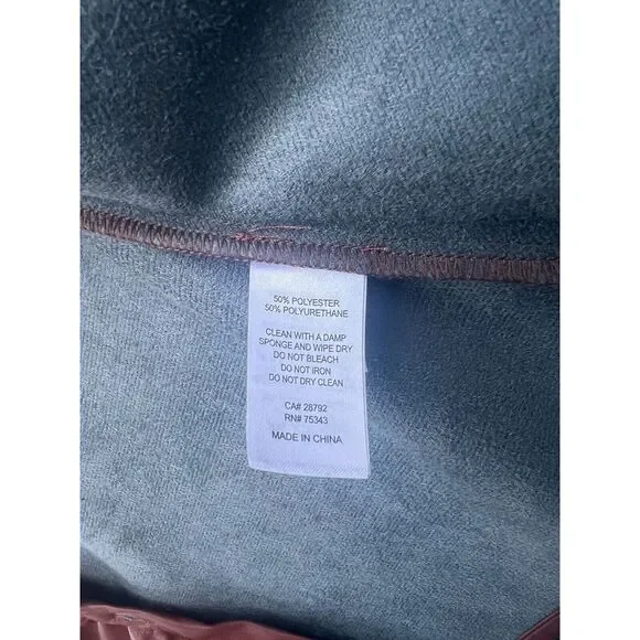 House Of Harlow 1960 Vegan‎ Leather Jacket Size XS Cinnamon - Picture 7 of 8